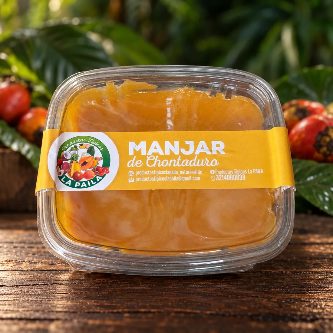 Manjar de chontaduro de Productos Típicos La Paila